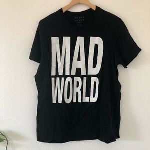 😎”Mad World” t-shirt (Tears for Fears)